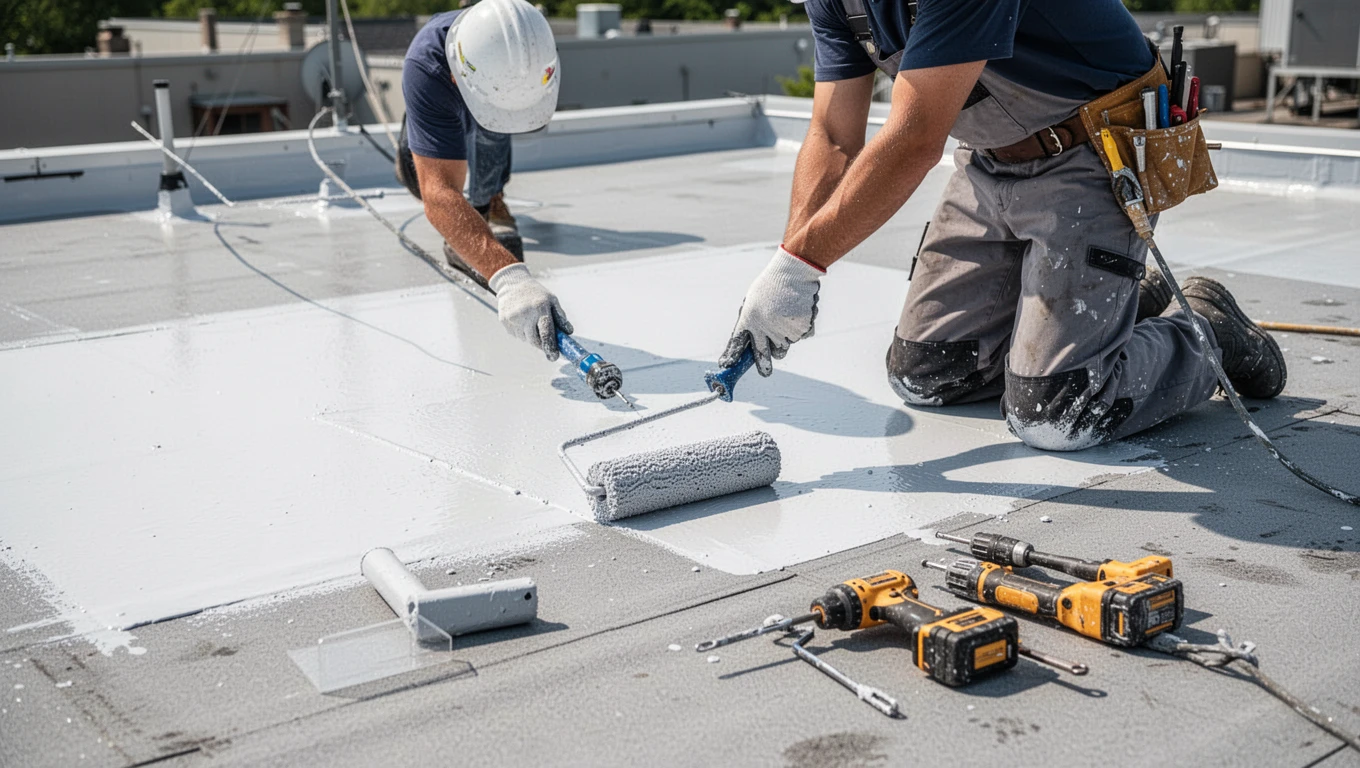 Flat Roof Coating